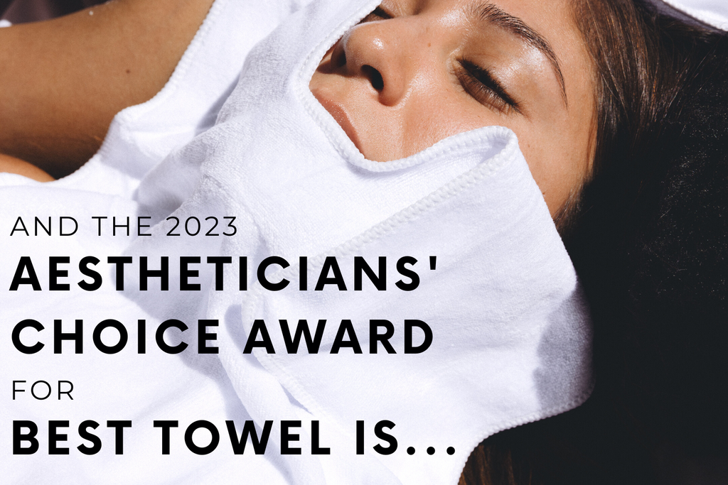 And the 2023 Aestheticians' Choice Awards for Best Towel is...