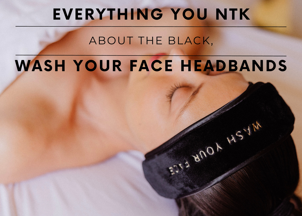 Everything you NTK about the Black, Wash Your Face Headbands